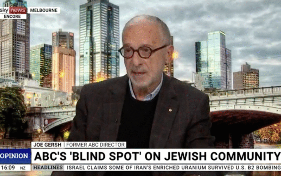 Antisemitism. The ABC is not part of the solution. It is part of the problem.